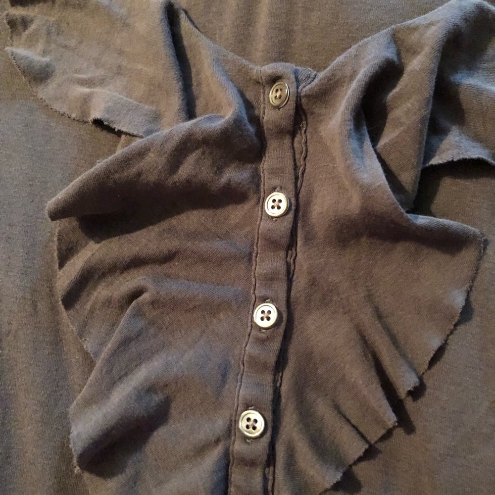 J. Crew Ruffle Shirt - Picture 3 of 5